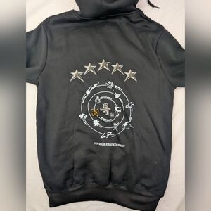 Stray Kids (SKZ) NWOT Black Hoodie South Korean boy band Hoodie Size Medium